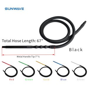 Sunwave Hookah-hose 6 color variations available